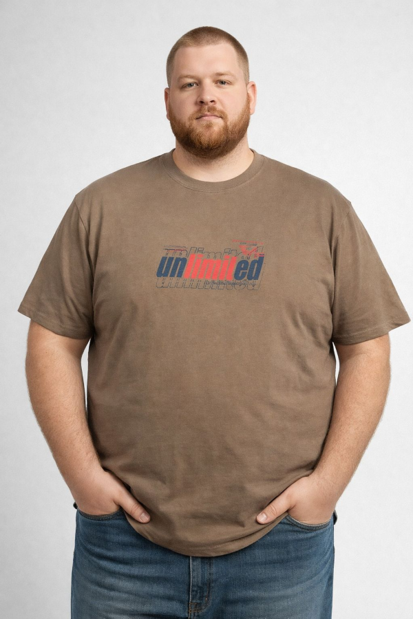 Bluzki męska Roz 3XL-6XL, 1 kolor Paczka 12 szt.